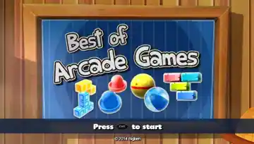 Best of Arcade Games (USA) screen shot game playing